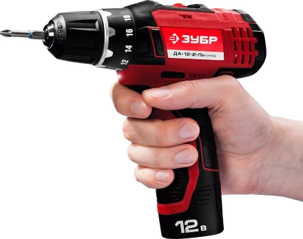 Дрель-шуруповерт 2 АКБ ДА-12-2-Ли КНМ3 серия МАСТЕР купить в Муравленко