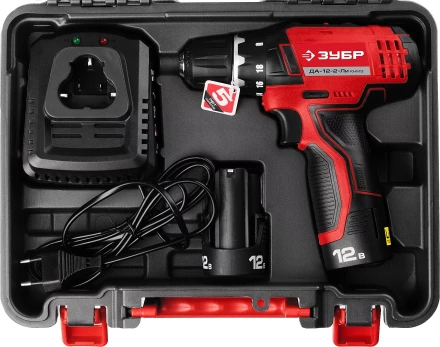 Дрель-шуруповерт 2 АКБ ДА-12-2-Ли КНМ3 серия МАСТЕР купить в Муравленко