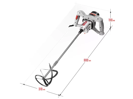 Миксер строительный 2 скорости МР-1050-1 серия МАСТЕР купить в Муравленко