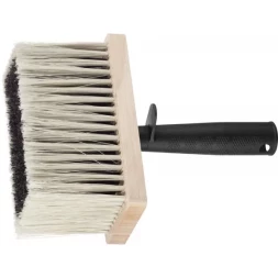 Макловица ЗУБР &quot;ЭКСПЕРТ&quot; МАКСИ, искусственная щетина, деревянный корпус, 70x150мм 01835-15