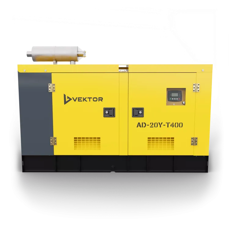 Дизельный генератор Vektor AD-20Y-T400 в шумозащитном кожухе купить в Муравленко