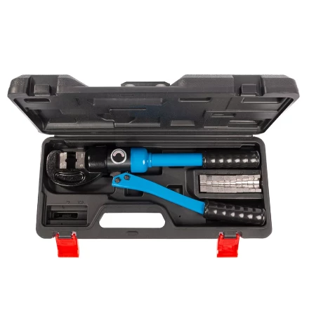 Пресс гидравлический ручной КВТ ПГР-10т для опрессовки тросов до 10 мм (92049) купить в Муравленко