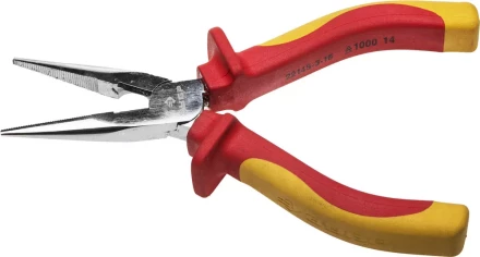Тонкогубцы ЗУБР &quot;ПРОФЕССИОНАЛ&quot; &quot;ПРОФИЭЛЕКТРИК&quot;, диэлектрические, двухкомпонентная рукоятка, до ~1000В, 160мм 22145-3-16 купить в Муравленко