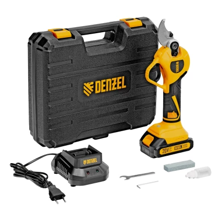 Секатор аккумуляторный, бесщет., CP-30BL, Li-Ion, 20 В, лезвия SK5 // Denzel 59434 купить в Муравленко