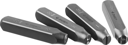 Клейма ЗУБР буквенные латинские, шрифт 8мм 21505-08_z01 купить в Муравленко