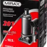 Домкрат гидравлический бутылочный, 20т, 230-430 мм, MIRAX 43260-20 43260-20 купить в Муравленко