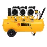 Компрессор безмасляный, малошумный Denzel DLS 3300/100, 3300 Вт,3x1100, 100 л, 570 л/мин ,блок управления купить в Муравленко
