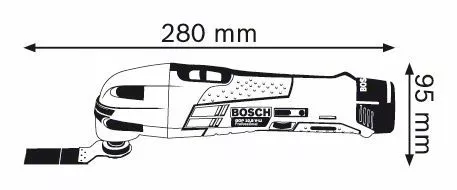 Резак универсальный BOSCH GOP 10,8 V-Li аккумуляторный купить в Муравленко
