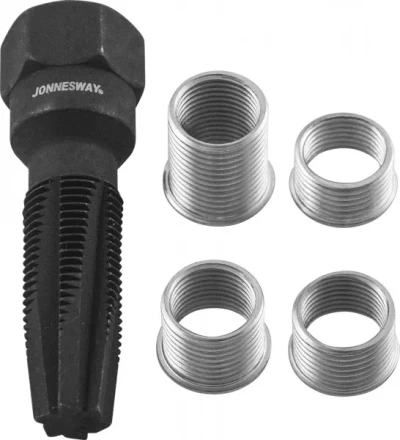 Метчик свечной 14мм 3/8&quot;- 13/16&quot;  5 предметов  AI060001  Jonnesway 48185 купить в Муравленко