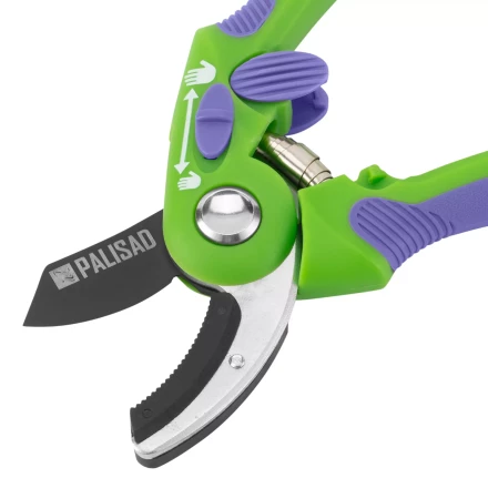 Секатор с наковальней Palisad 604868, регулировка захвата купить в Муравленко
