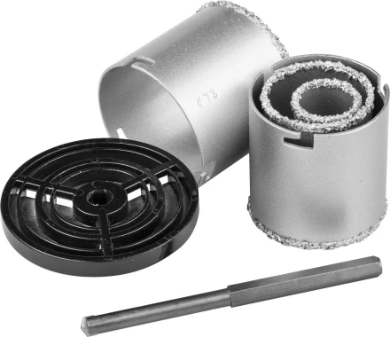 Набор KRAFTOOL: Коронки кольцевые с напылением из карбида вольфрама, 4 шт, 33-53-67-73мм 3340_z01 купить в Муравленко