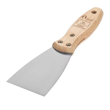 Шпательная лопатка из нержавеющей стали, 60 мм, буковая рукоятка, EFP Matrix 85613 купить в Муравленко
