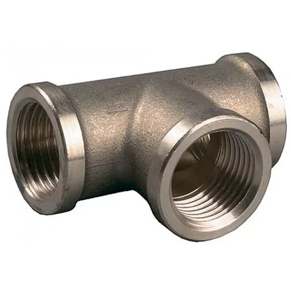 Тройник GENERAL FITTINGS латунь, г/г/г, 3/4" 51055-3/4 купить в Муравленко