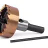 HSS-TiN коронка MESSER 30мм с центр. сверлом и толкающей пружиной для  лист. материала  до 2 мм ц/х купить в Муравленко