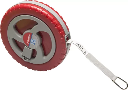 Мерная лента ЗУБР &quot;МАСТЕР&quot; фиберглассовая, пластмассовый корпус, 20м 34155-20_z01 купить в Муравленко