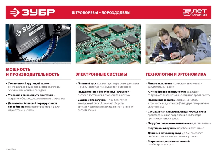 Штроборез ЗШ-П30-1400 ПСТ серия ПРОФЕССИОНАЛ купить в Муравленко