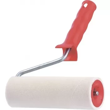 Валик  &quot;ВЕЛЮР&quot;, с ручкой 8мм, 250 мм, ворс  4 мм, D - 48 мм, D ручки - 8 мм, шерсть  MATRIX 80779 купить в Муравленко