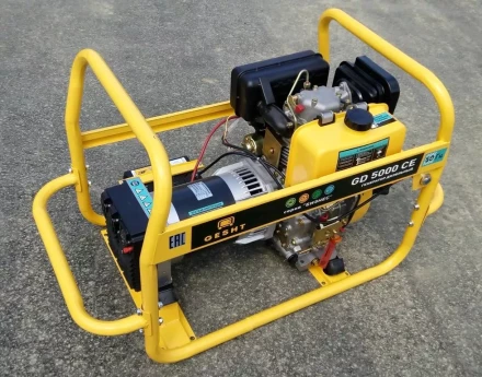 Дизельный генератор GESHT GD5000CE купить в Муравленко