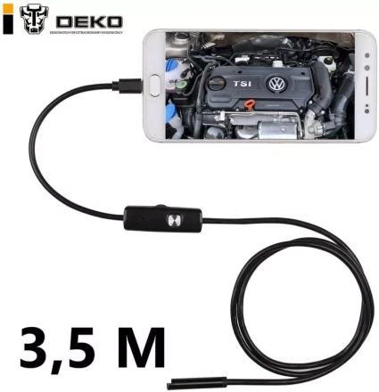 Эндоскоп водонепроницаемый WE-3.5 DEKO, 065-0182 купить в Муравленко