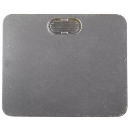 Выключатель СВЕТОЗАР &quot;ГАММА&quot; с подсветкой, одноклавишный, без вставки и рамки, цвет светло-серый металлик, 10A/~250B SV-54131-SM купить в Муравленко