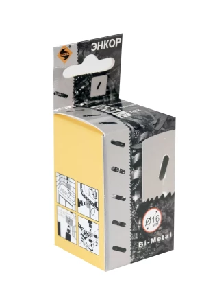 Коронка Bi-Metal Ф16 мм М3 Энкор 24116 купить в Муравленко