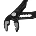 Клещи переставные 180 мм Matrix, кнопочный механизм, хром-ванадий, обливные рукоятки 17925 купить в Муравленко