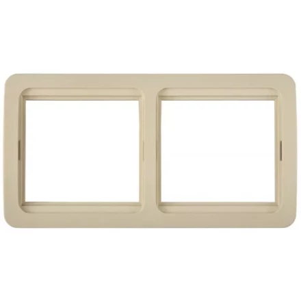 Панель СВЕТОЗАР &quot;ГАММА&quot; двойная горизонтальная, цвет бежевый SV-54146-B купить в Муравленко