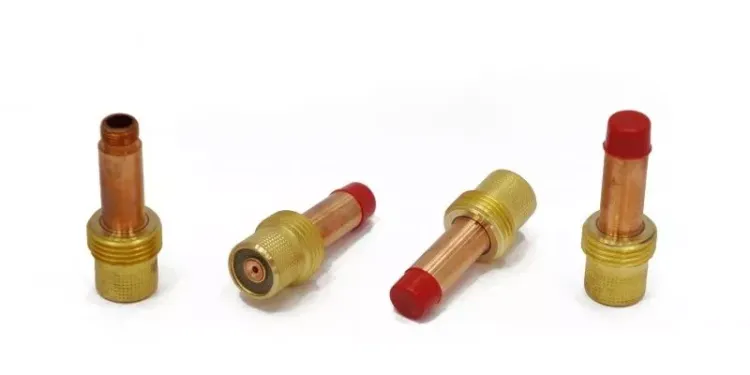 Держатель цанги с газовой линзой (GasLens) для аргонодуговой горелки TIG17-18-26 d 2.0мм купить в Муравленко