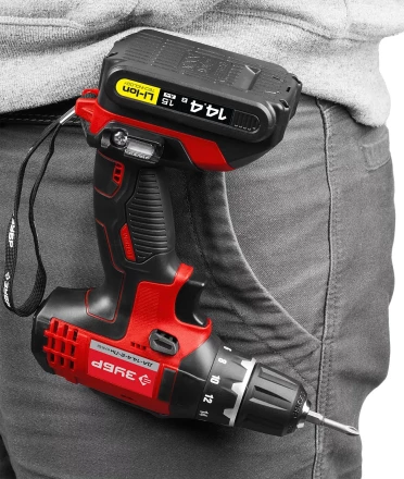 Дрель-шуруповерт 2 АКБ ДА-14.4-2-Ли КНМ2 серия МАСТЕР купить в Муравленко