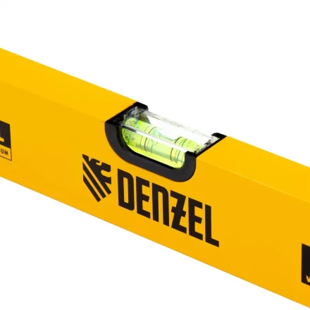 Уровень алюминиевый, 1200 мм, фрезерованный, 3 глазка Denzel 33684 купить в Муравленко