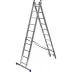 Лестница ЗУБР универсальная, двухсекционная со стабилизатором, 10 ступеней 38821-10 купить в Муравленко