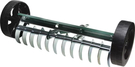 Грабли RACO садовые аэраторные, на колесах, оцинков., 12 зубцов, 400 мм 4230-53843 купить в Муравленко