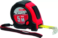 Рулетка Status magnet fixation 5 м х 25 мм обрезиненный корпус зацеп с магнитом MATRIX 31029