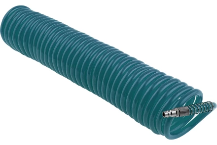 Шланг спиральный воздушный 8х12 мм 18 бар с быстросъемными соединениями 10 м STELS 57015 купить в Муравленко