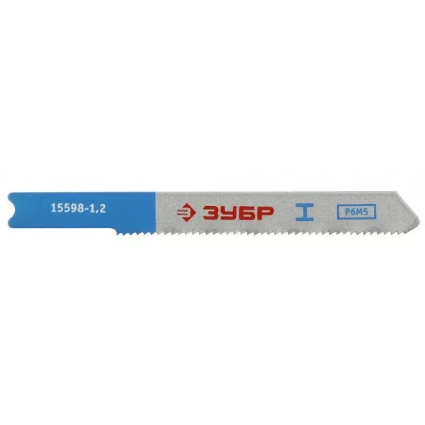 Полотна ЗУБР "ЭКСПЕРТ", U118A,  для эл/лобзика, HSS, по металлу, US-хвост., шаг 1,2мм, 50мм, 3шт 15598-1.2 купить в Муравленко