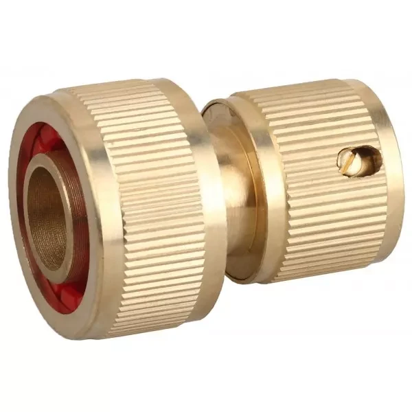 Соединитель GRINDA с автостопом, латунный, 3/4" 8-426130 купить в Муравленко