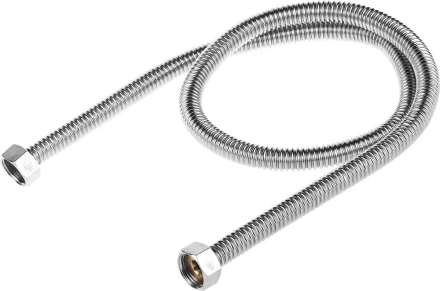 Подводка ЗУБР &quot;ЭКСПЕРТ&quot; сильфонная из нержавеющей стали, для воды, г/г (гайка-гайка), 1/2&quot;, 1,0м 51011-G/G-100 купить в Муравленко