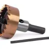 HSS-TiN коронка MESSER 35мм с центр. сверлом и толкающей пружиной для  лист. материала  до 2 мм ц/х купить в Муравленко