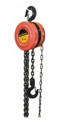 Таль ручная цепная тип HSZ-E г-п 1 тонн H=9 метра купить в Муравленко