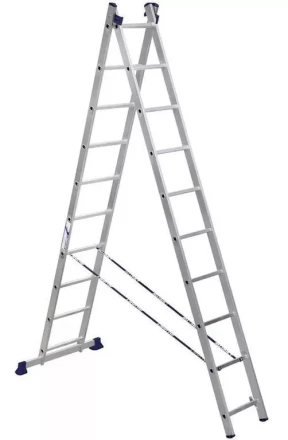 Лестница 2-х секционная алюминиевая 2*10 1013298 купить в Муравленко