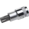 Торцовая бита-головка KRAFTOOL "INDUSTRIE QUALITAT", материал S2, TORX, сатинированная, 1/2", Т55 27905-55_z01 купить в Муравленко