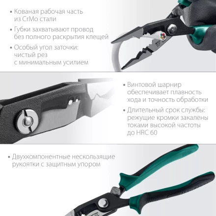 Клещи КМ многофункциональные 23336-20 купить в Муравленко