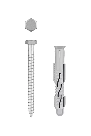 ЗУБР ФД-П 10 x 80 мм, фасадный дюбель, нейлон/цинк, 50 шт (301475-080) купить в Муравленко