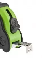 Рулетка Графит, обрезиненный корпус, амортизатор, 3 м х 16 мм  СИБРТЕХ 32530 купить в Муравленко