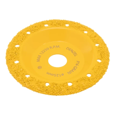 Чашка твёрдосплавная зачистная,125 мм, Наклонная, среднее зерно #16// Denzel 72977 купить в Муравленко