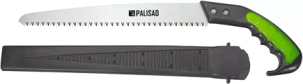 Ножовка садовая 300 мм 2-х компонентная рукоятка + ножны подвес для поясного ремня PALISAD 236035 купить в Муравленко
