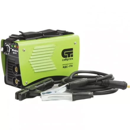 Аппарат инверторный дуговой сварки СИБРТЕХ ИДС-170 94375 купить в Муравленко