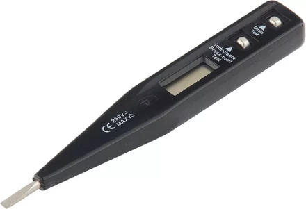 Тестер напряжения 12–220 В жидкокристаллический дисплей SPARTA 130805 купить в Муравленко