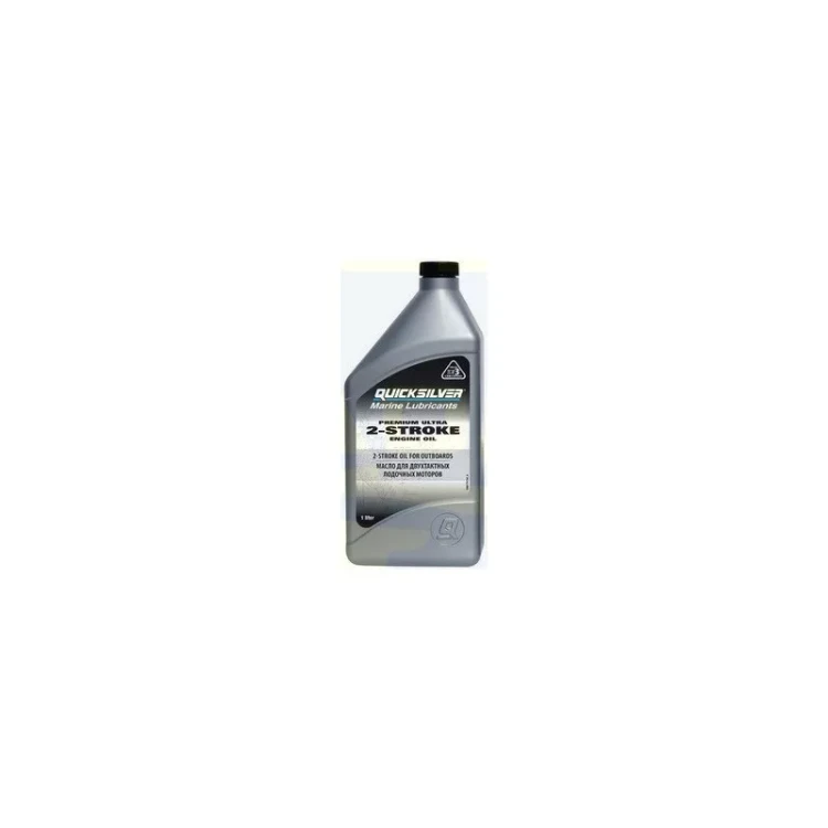 Масло моторное для 2-х тактных ПЛМ Quicksilver Premium Ultra 1л 8M0170003 купить в Муравленко