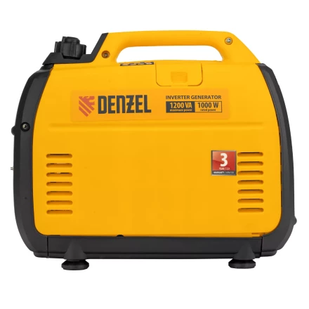 Генератор инверторный Denzel GT-1200iS, 1.2 кВт, 230 В, бак 2.4 л, закрытый корпус, ручной старт купить в Муравленко